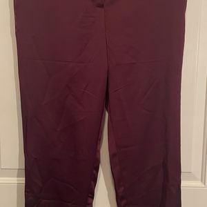 Garnet Color Crushed Satin